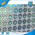 Custom your company logo and shape hologram sticker laser sticker printing